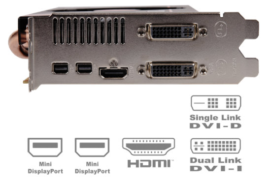 carte graphique : les différents connecteurs